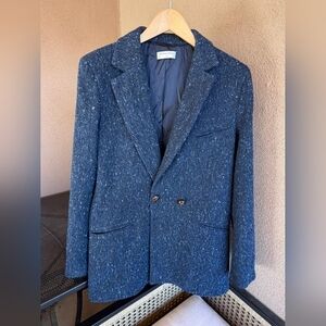 Maison Hotel Azalea Blazer in Misty Blue Size Medium